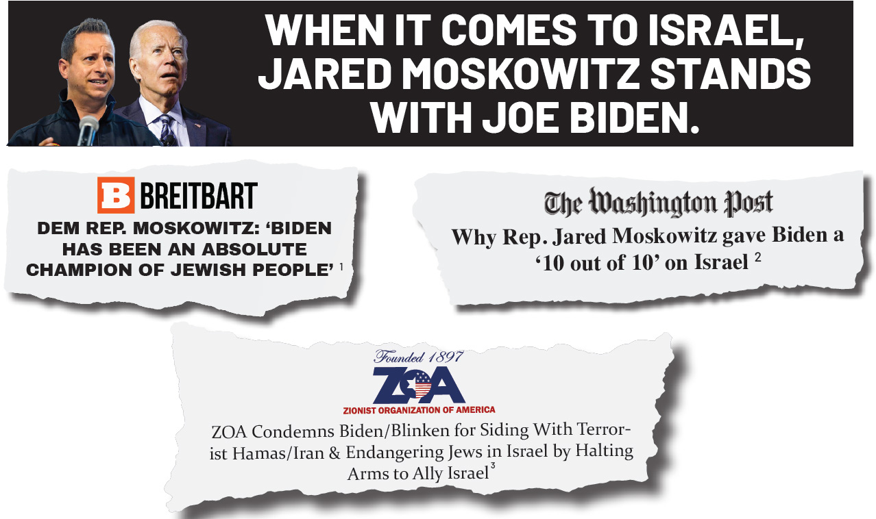 When it comes to Israel, Jared Moskowitz Stands With Joe Biden